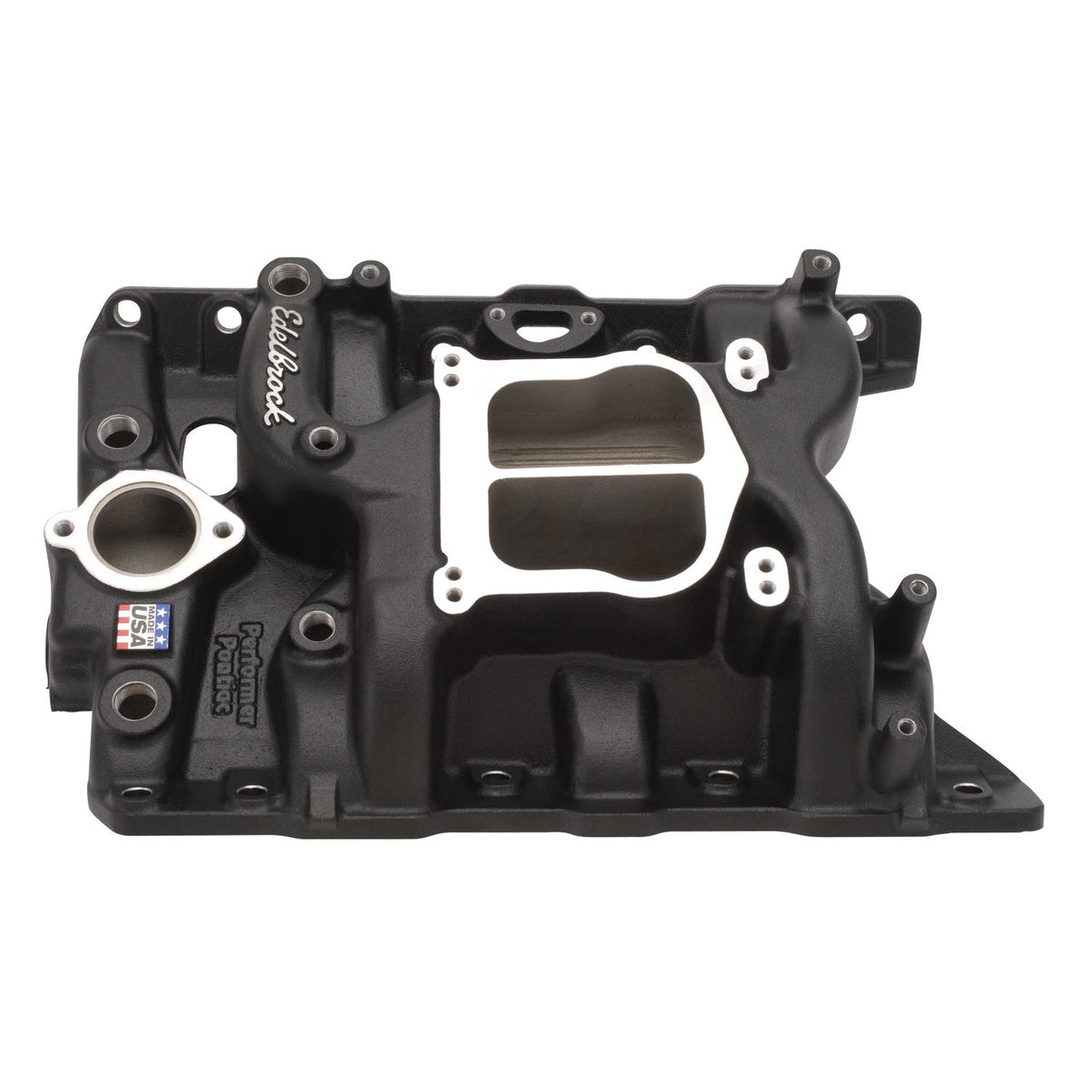 Edelbrock Black Performer Pontiac 400-455 Intake - 21563