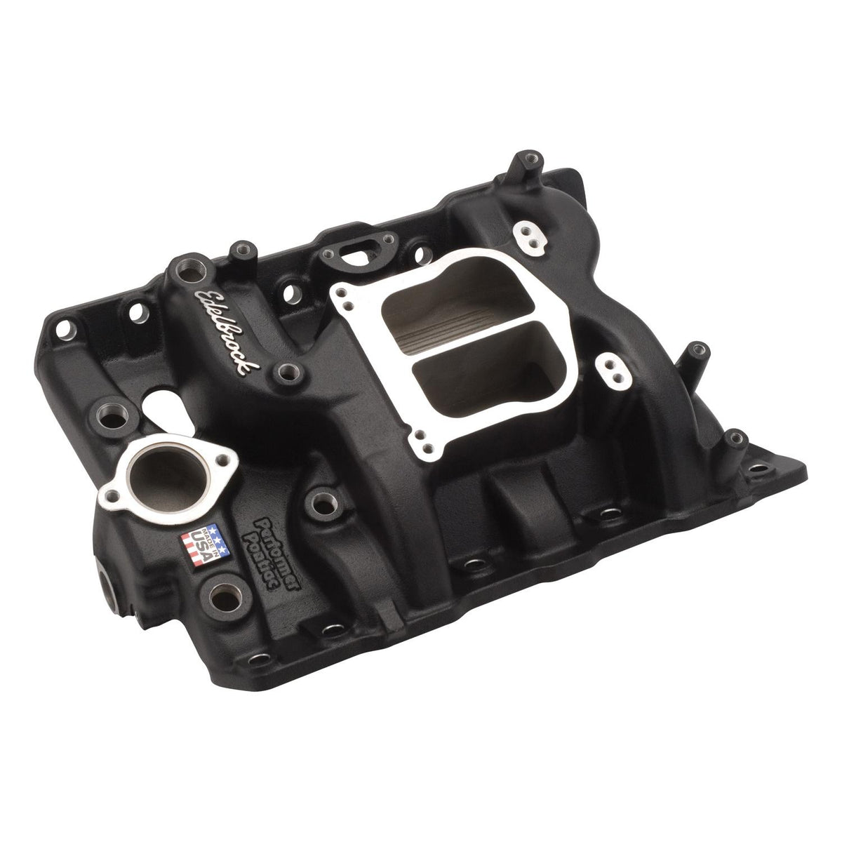 Edelbrock Black Performer Pontiac 400-455 Intake - 21563