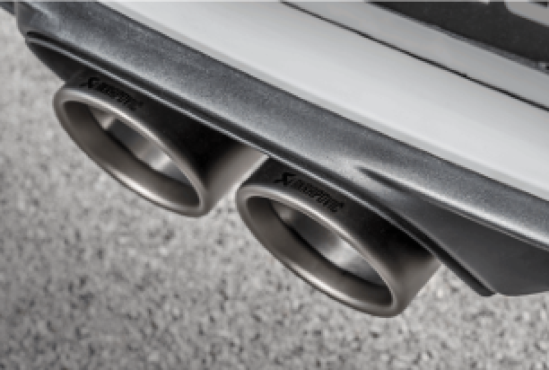 Akrapovic 2014-2020 Porsche Tail pipe set (Titanium). (2014-2019 911) - TP-T/S/19