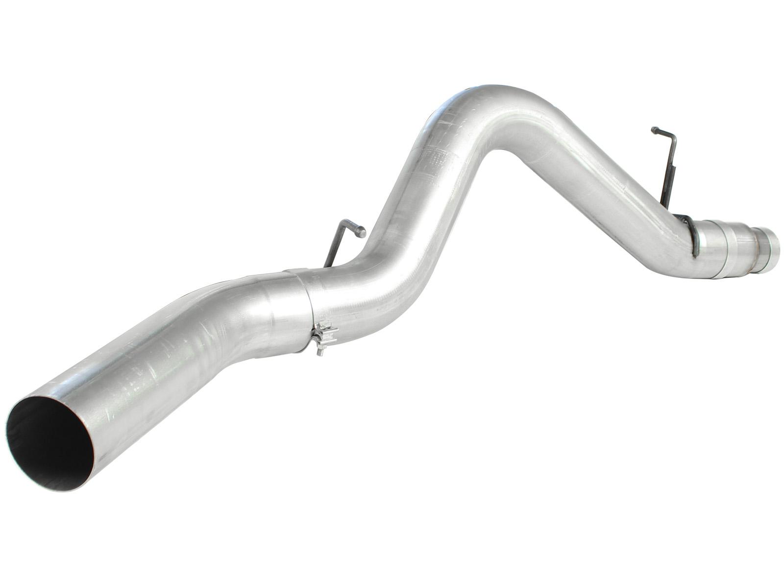 AFE ATLAS 5 IN Aluminized Steel DPF-Back Exhaust System (2011-2016 Silverado 2500 HD, Silverado 3500 HD, Sierra 2500 HD, Sierra 3500 HD) - 49-04041