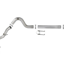 AFE Rebel XD 4 IN 409 Stainless Steel DPF-Back Exhaust w/Dual Black Tips (Ford Diesel Trucks 11-14 V8-6.7L (td)) - 49-43121-B