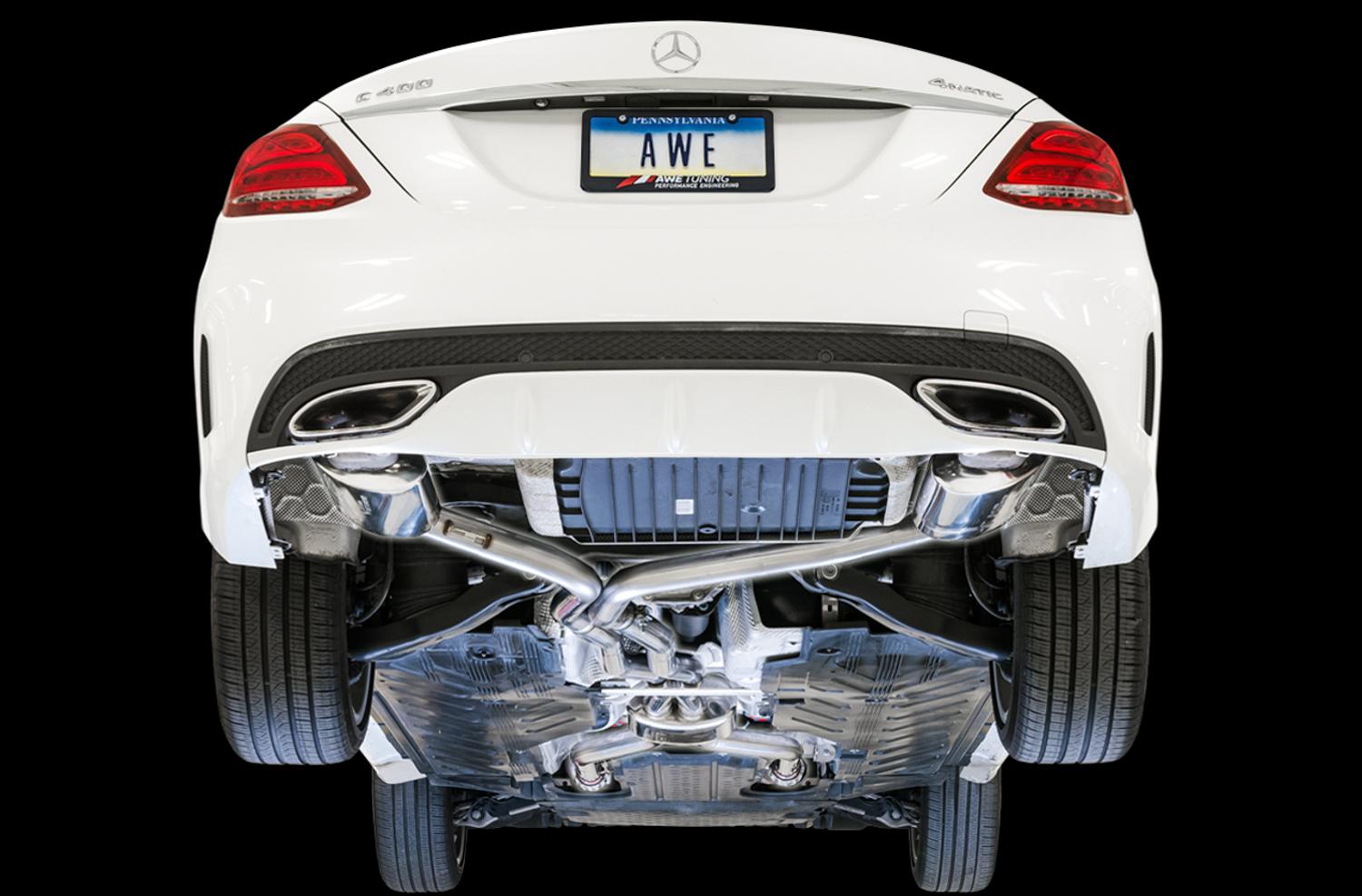 AWE Tuning Mercedes-Benz W205 C450 AMG / C400 Touring Edition Exhaust - 3015-31012