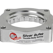 AFE Silver Bullet Throttle Body Spacer Kit (2002-2009 745i, 745Li, X5, X5, 545i, 645Ci, 645Ci, 550i, 650i, 650i) - 46-31001