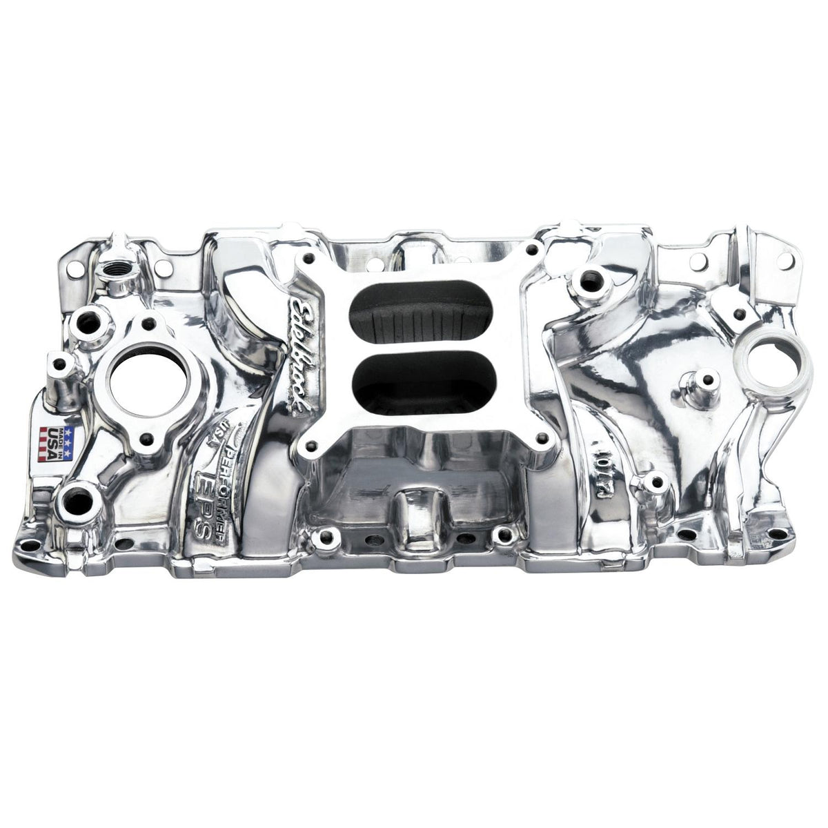 Edelbrock Polished Performer EPS SBC Intake Manfld - 27011