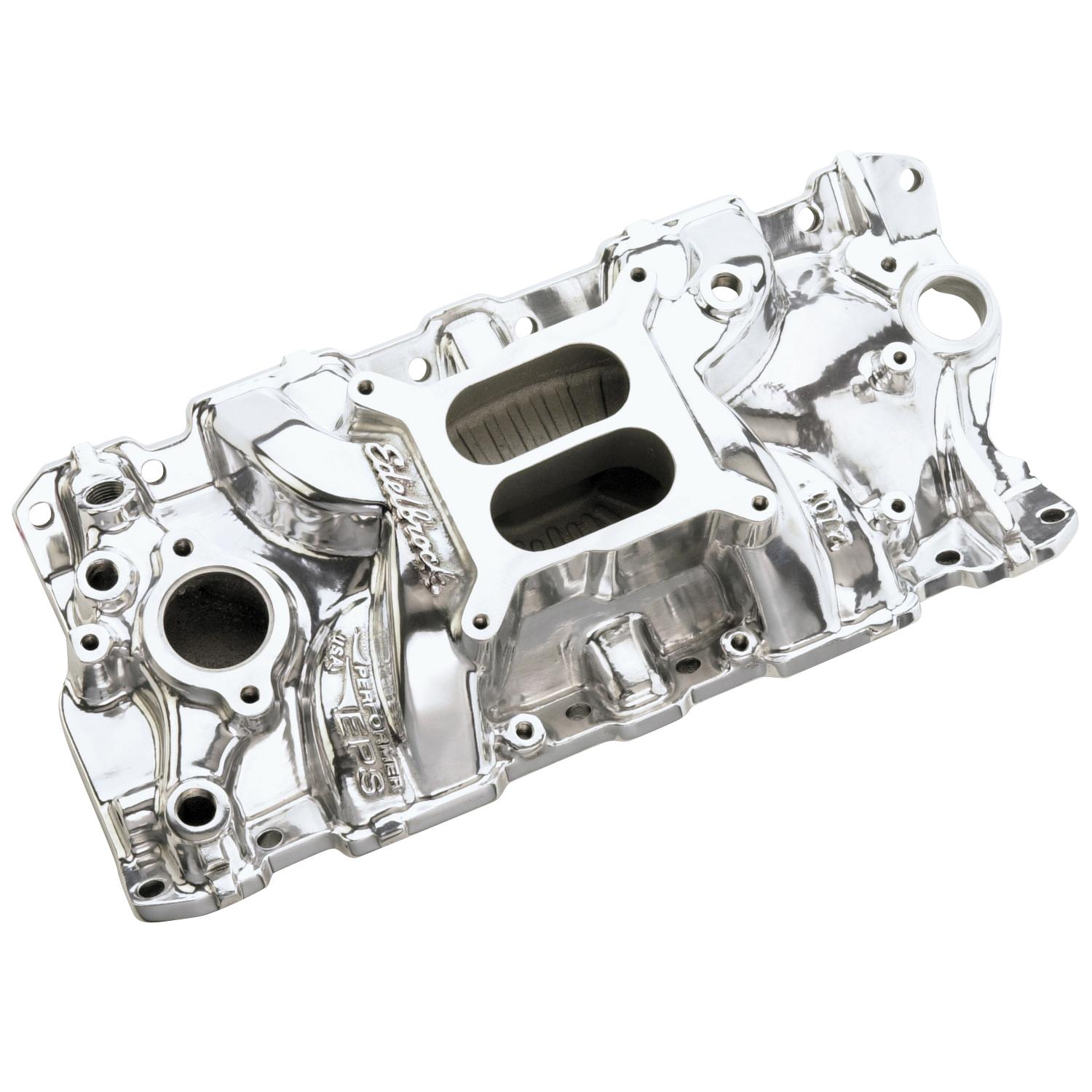 Edelbrock Polished Performer EPS SBC Intake Manfld - 27011
