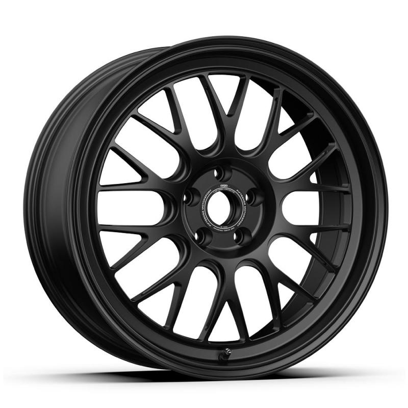 fifteen52 19x8.5 (5x112HOLESHOT Wheel, 6.55 BS in ASPHALT BLACK (SATIN BLACK) - RSHAB-98551+45