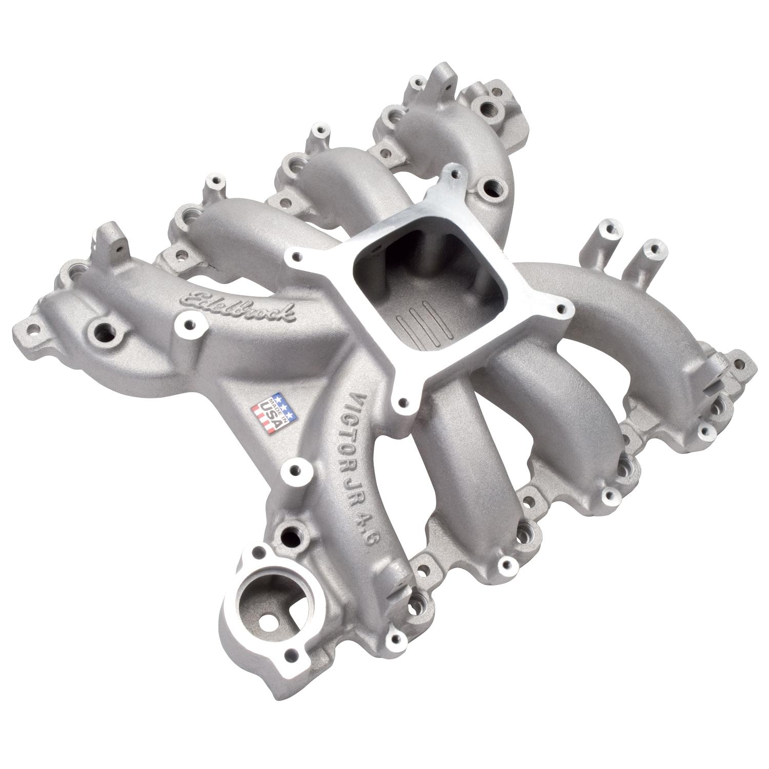 Edelbrock EFI Victor Jr Ford 4.6L Modular Intake - 28385