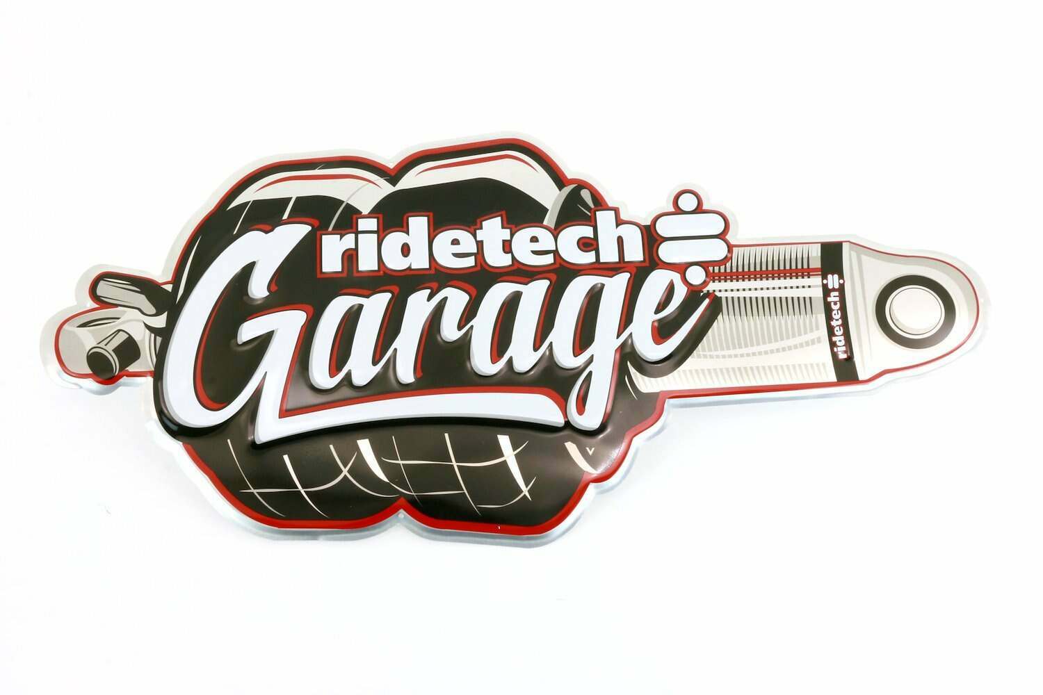 Ridetech SIGN: Ridetech GARAGE - Shockwave: TIN SIGN - 88081004