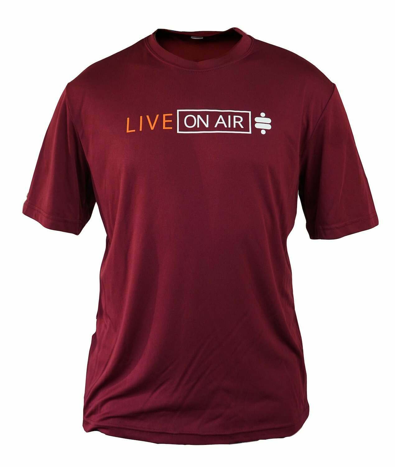Ridetech (3X) T-shirt - Live On Air Sport Tech T-Shirt - Red, XXX-Large. - 88085324