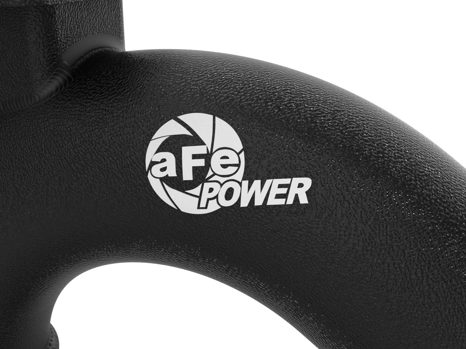 AFE BladeRunner 3 IN Aluminum Hot and Cold Charge Pipe Kit Black (Kia Stinger 18-22 V6-3.3L (tt)) - 46-20504-B