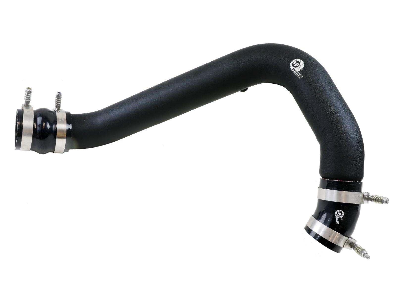 AFE BladeRunner 3 IN Aluminum Hot Charge Pipe Black - 46-20108-B
