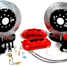 Baer 14" Pro+ Front Brake Kit, Grabber Blue, SDZ, Std. Studs (1970-1974 Ford, Mercury Fitments) - 4261217GB