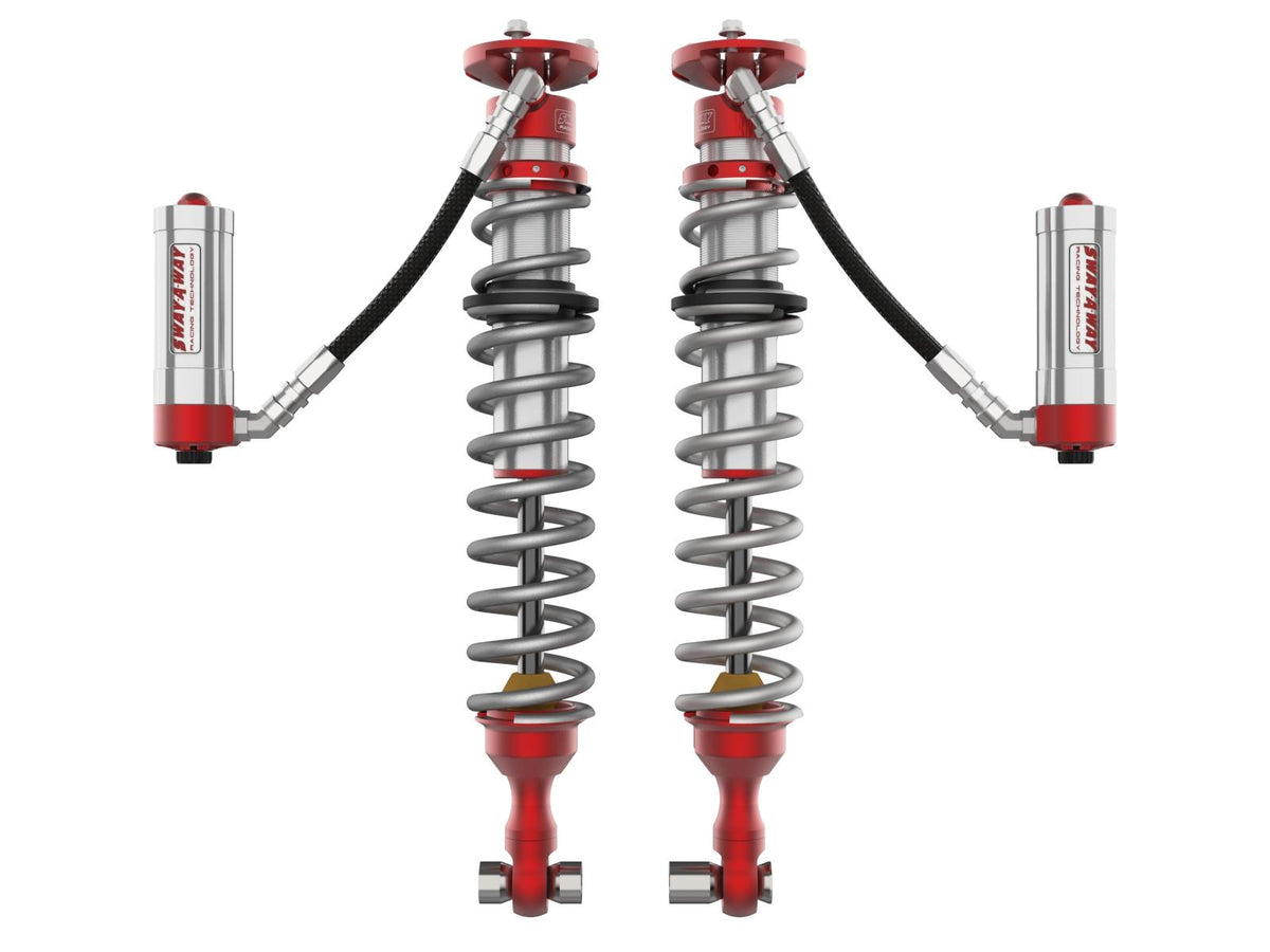AFE Sway-A-Way 2.5 Rear Coilover Kit w/ Remote Reservoirs and Compression Adjusters (2021-2025 Bronco) - 302-0056-13-CA