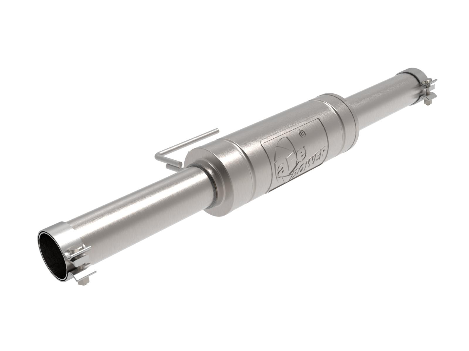 AFE Vulcan Series 304 Stainless Steel Muffler Upgrade Pipe (Fits aFe POWER Exhaust Systems) - 49C38097