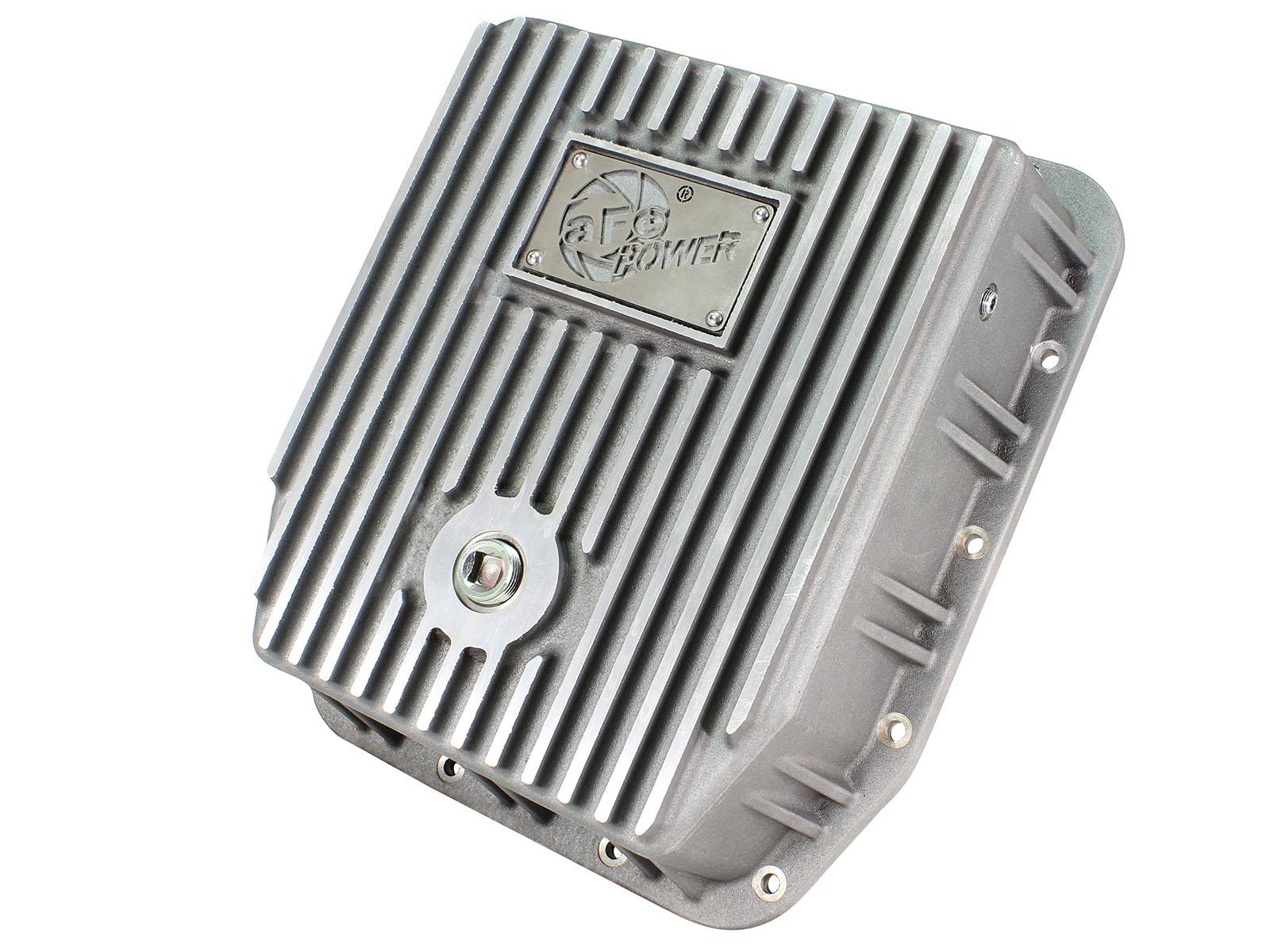 aFe POWER Transmission Pan Raw w/ Machined Fins - 46-70220