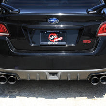 AFE Takeda 3 IN to 2-1/4 IN 304 Stainless Steel Cat-Back Exhaust w/ Black Tip (2015-2021 WRX , WRX STI) - 49-36810-B