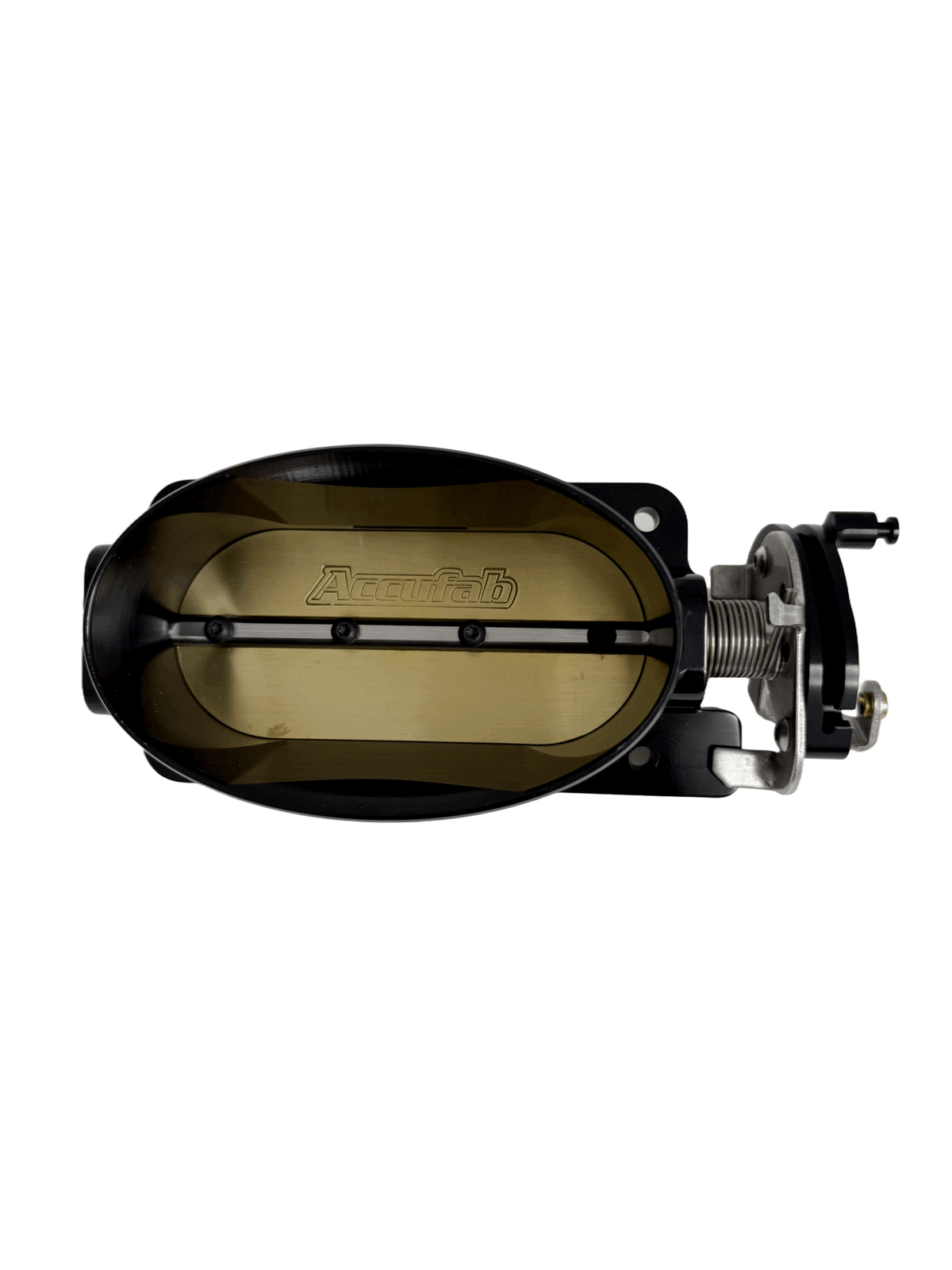 Accufab 03-04 Cobra Single Blade Throttle Body - Black - CTB03-04BK