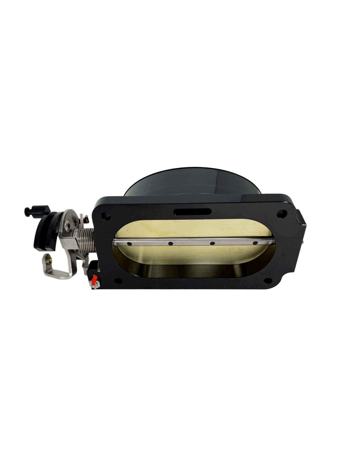 Accufab 03-04 Cobra Single Blade Throttle Body - Black - CTB03-04BK