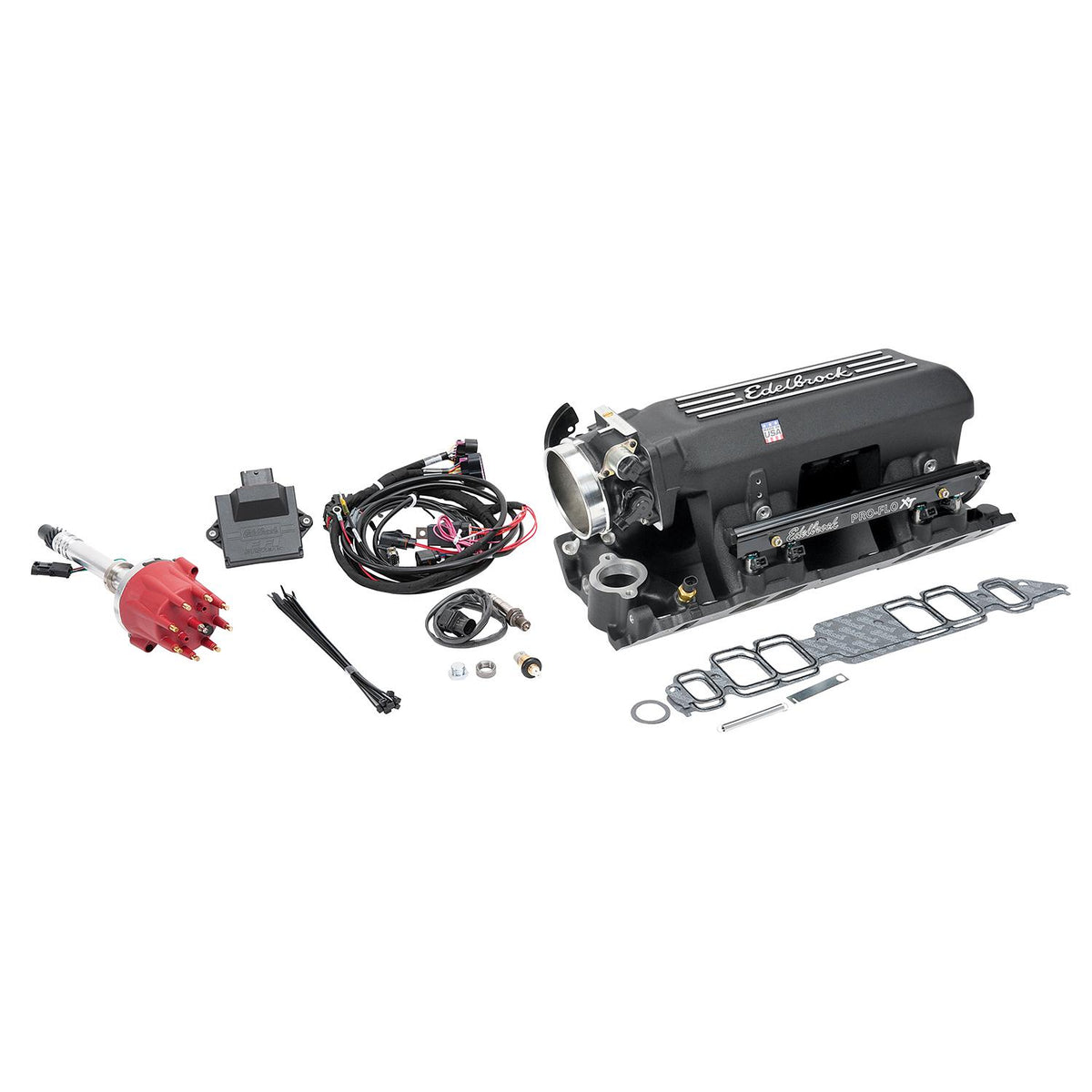 Edelbrock Pro-Flo 4 XT EFI #35883 Black for BBC - 35883