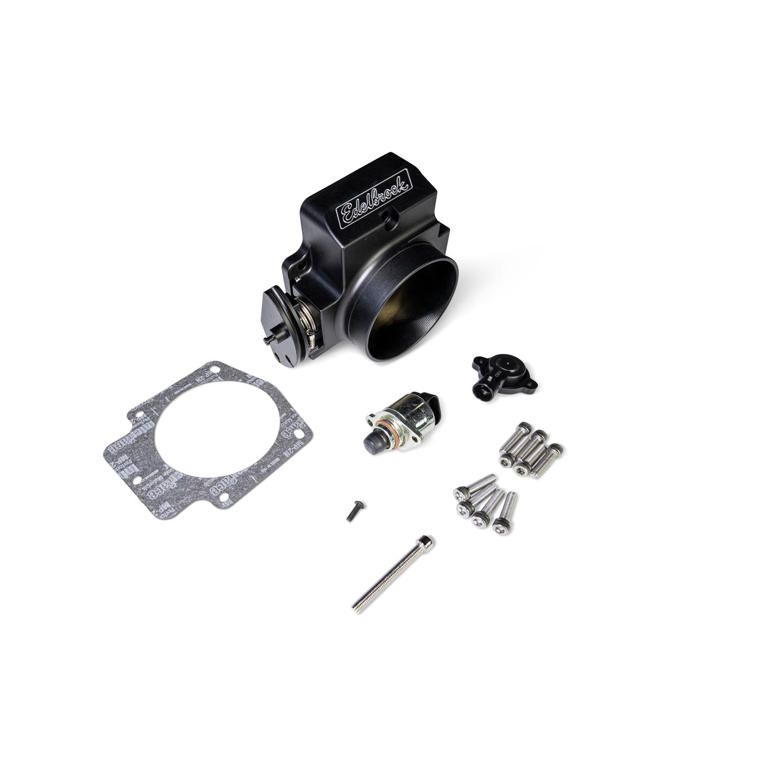 Edelbrock Victor LS Series 90mm Throttle Body - Black - 39703