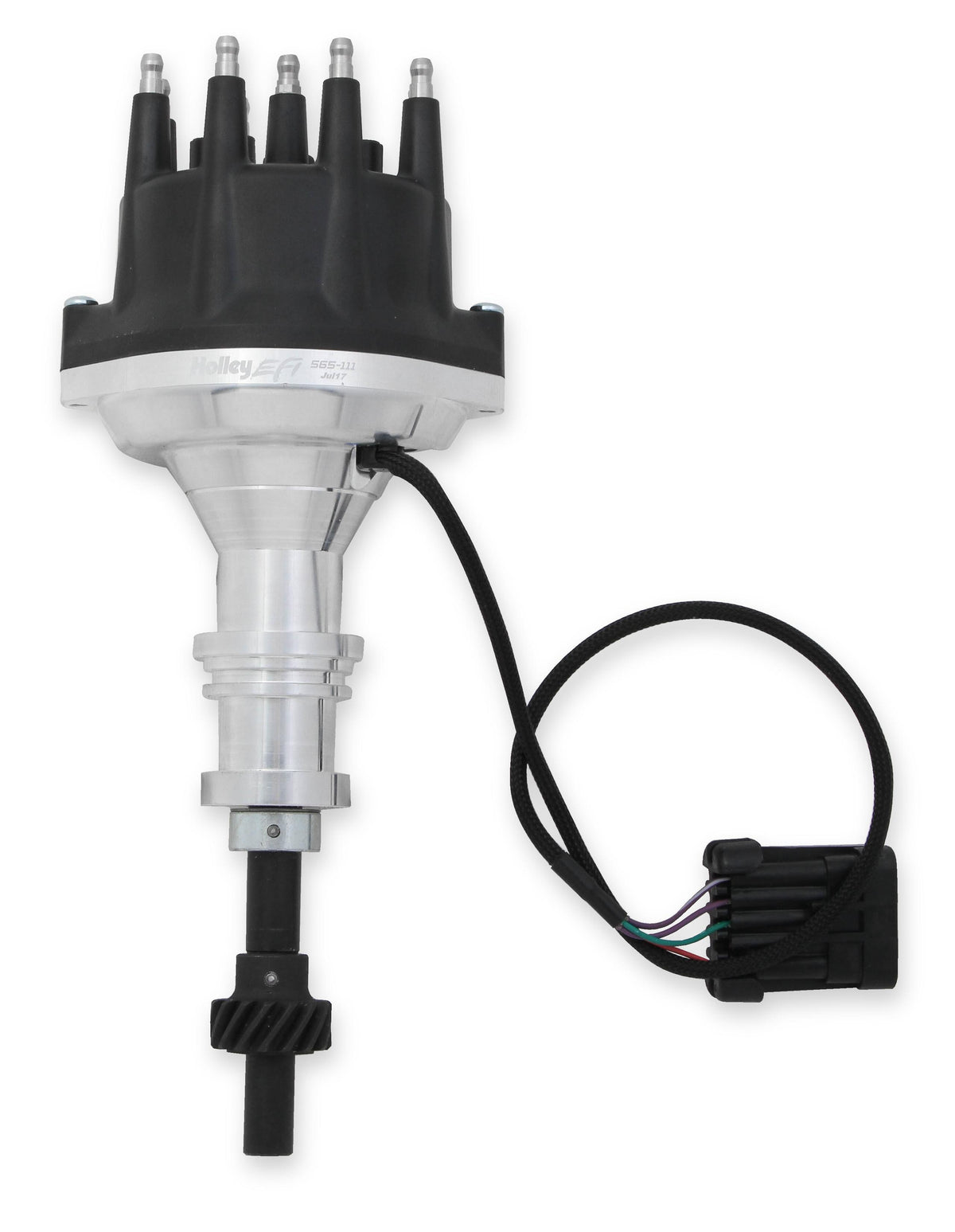 Holley Efi 565-111 Distr, Dual Sync, Ford 351W Low Profile