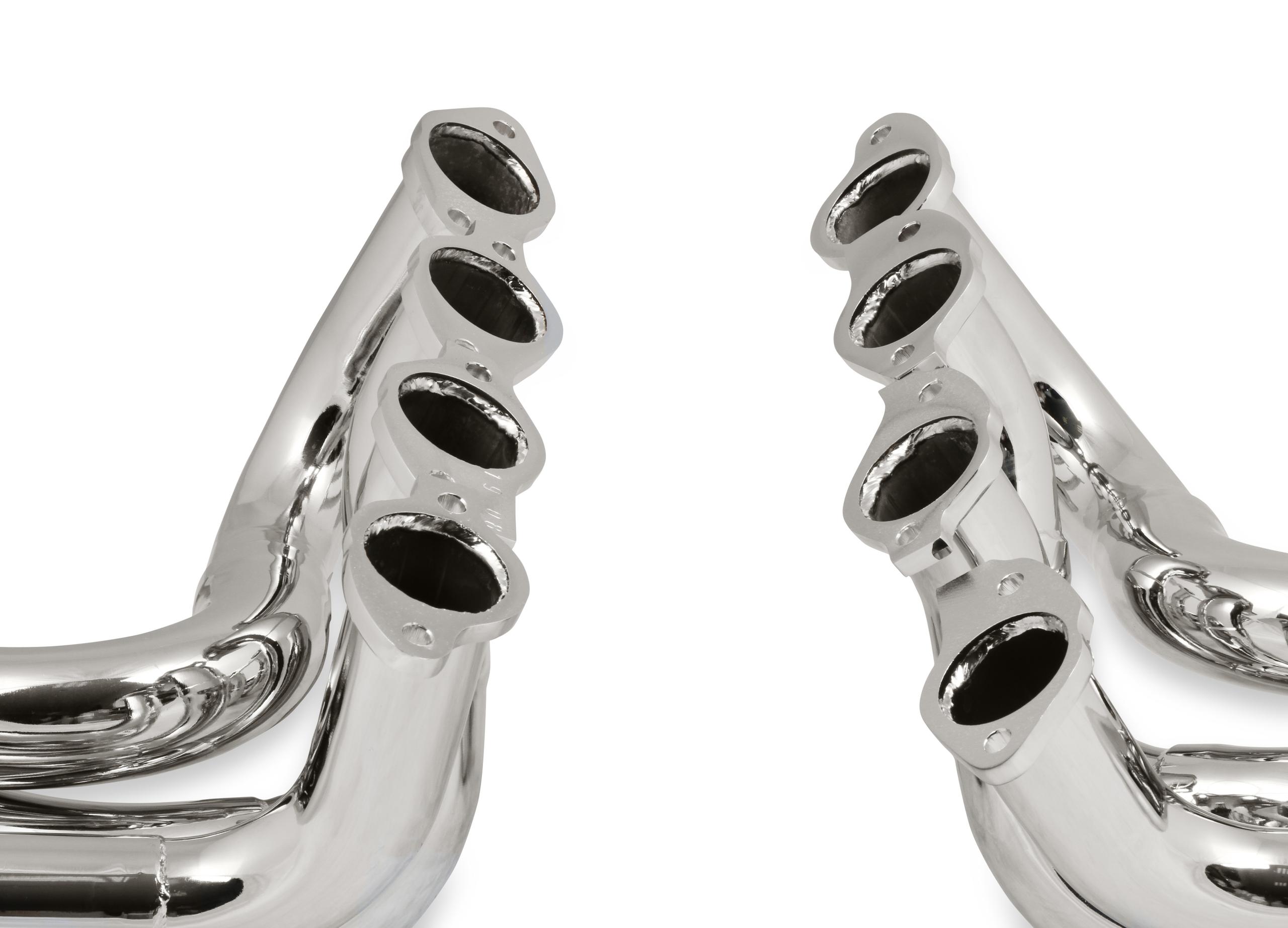 Hooker 3-Step Drag Headers - Chrome (Big Block Chevy) - 2502-6HKR