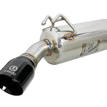 AFE Takeda 3 IN to 2-1/2 IN 304 Stainless Steel Cat-Back Exhaust w/ Black Tips (2008-2015 Lancer, Lancer, Lancer, Lancer, Lancer, Lancer, Lancer, Lancer) - 49-36701-B