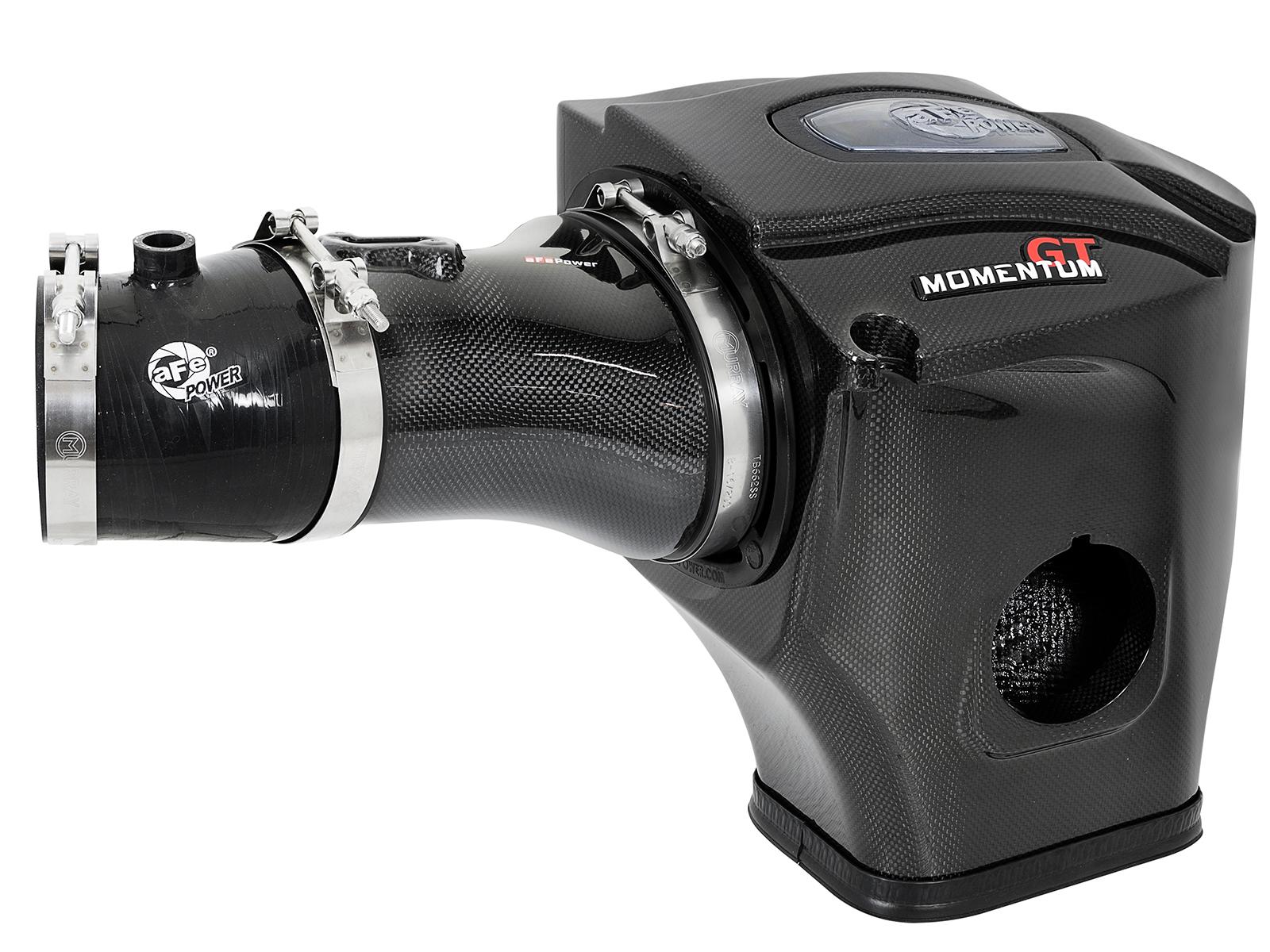 AFE Black Series Carbon Fiber Cold Air Intake System w/ Pro 5R & Pro DRY S Filters (2015-2016 Challenger, Charger) - 52-72204-CF