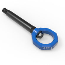 AFE aFe CONTROL Front/Rear Tow Hook Blue (2023-2025 M2) - 450-502004-L