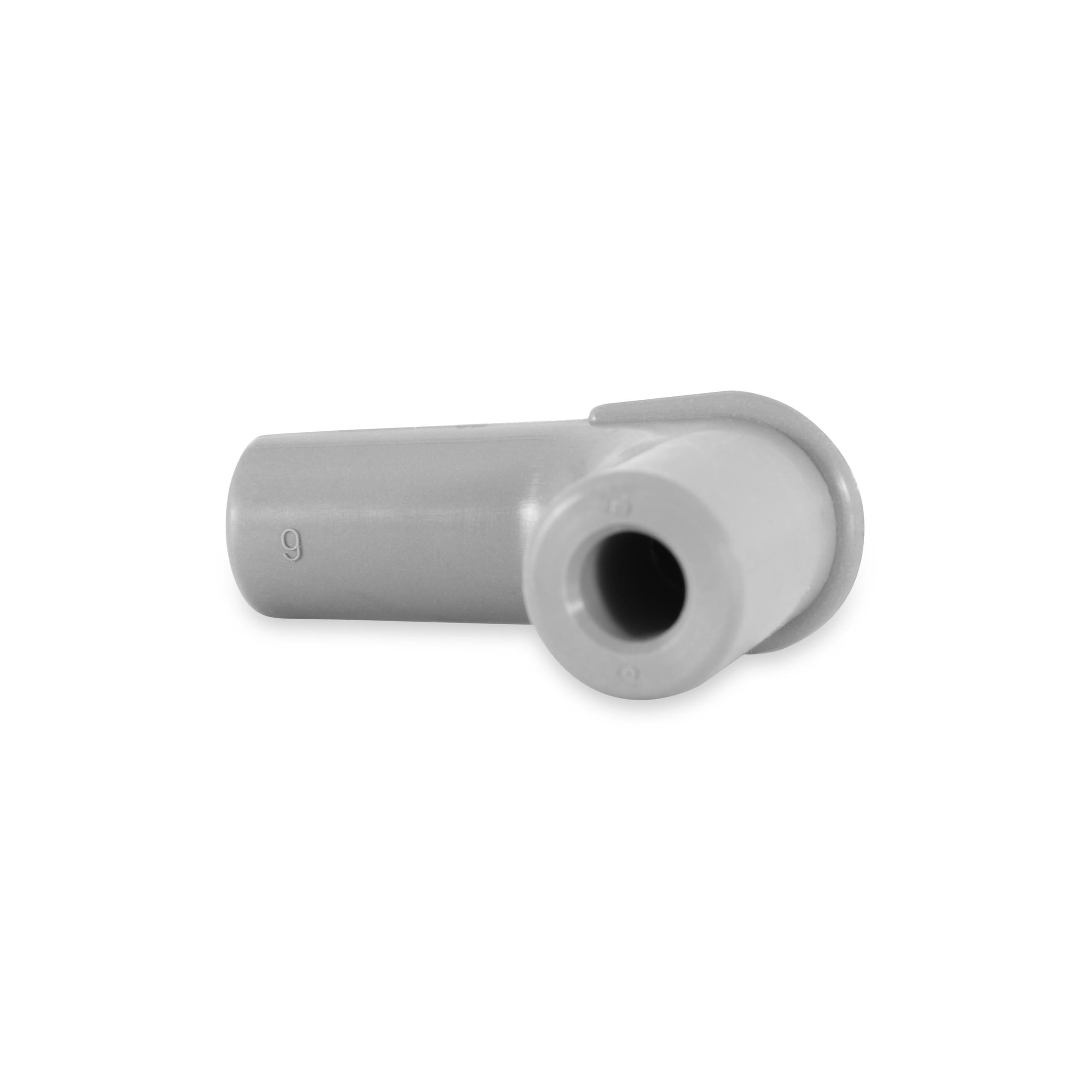 90? Spark Plug Boot, Gray Silicone, 100each.  - 34515