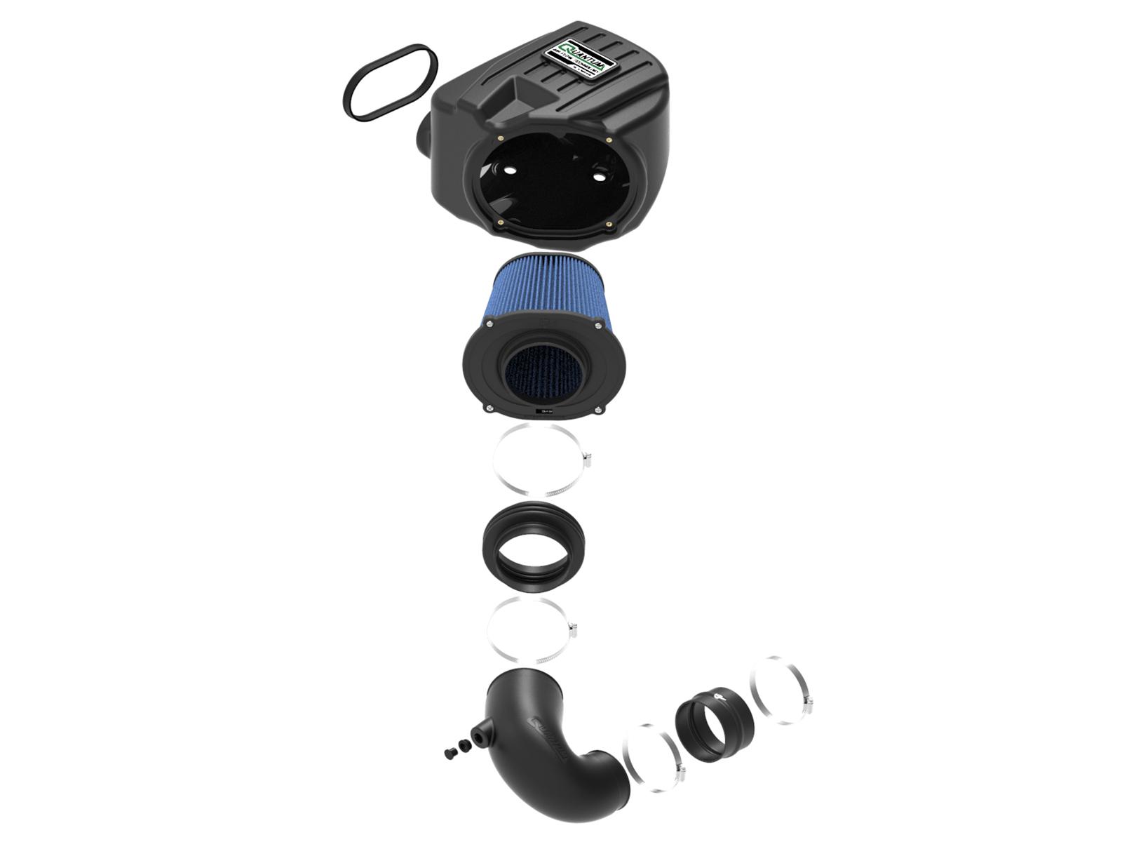 AFE QUANTUM Cold Air Intake System w/ Pro 5R Media (1994-2002 Ram 2500, Ram 3500) - 53-10001R