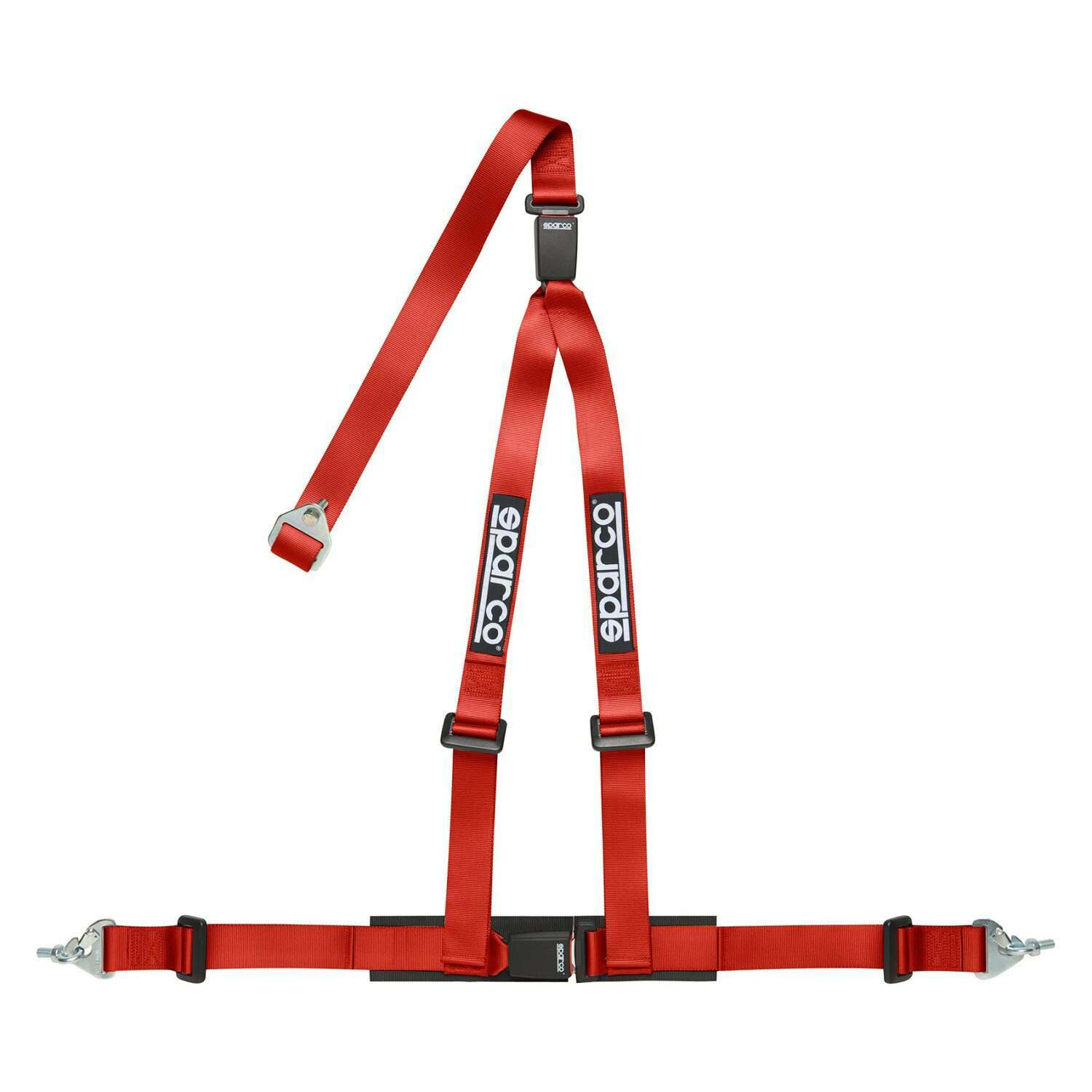 Sparco Belt 2 Inch Red 3Pt Dbl Rel - 04608DF1RS