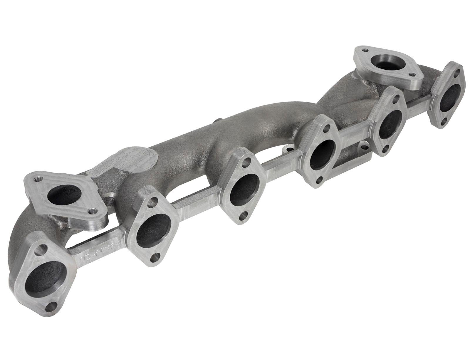 AFE BladeRunner Ported Ductile Iron Exhaust Manifold (2007-2018 2500, 3500, Ram 2500, Ram 3500) - 46-40054