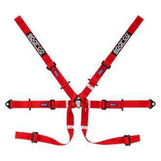 Sparco Belt 6 Pnt 2In Formula Red - 04819H2RS