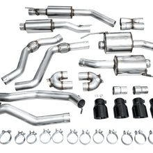 AWE Touring Edition Catback Exhaust - Diamond Black Tips (2020-2026 Explorer ST) - 3015-43625