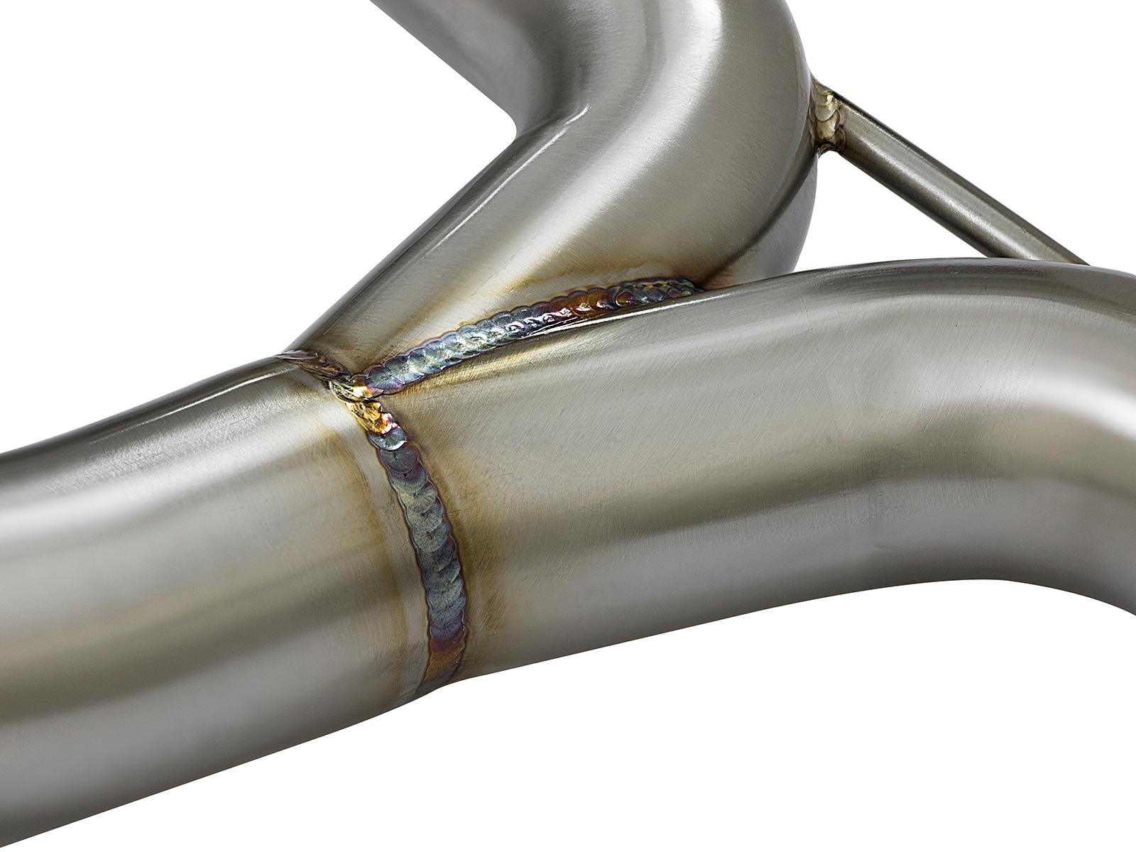 AFE Takeda Cat-Back Exhaust w/ Blue Flame Tip (2016-2021 Civic) - 49-36615-L