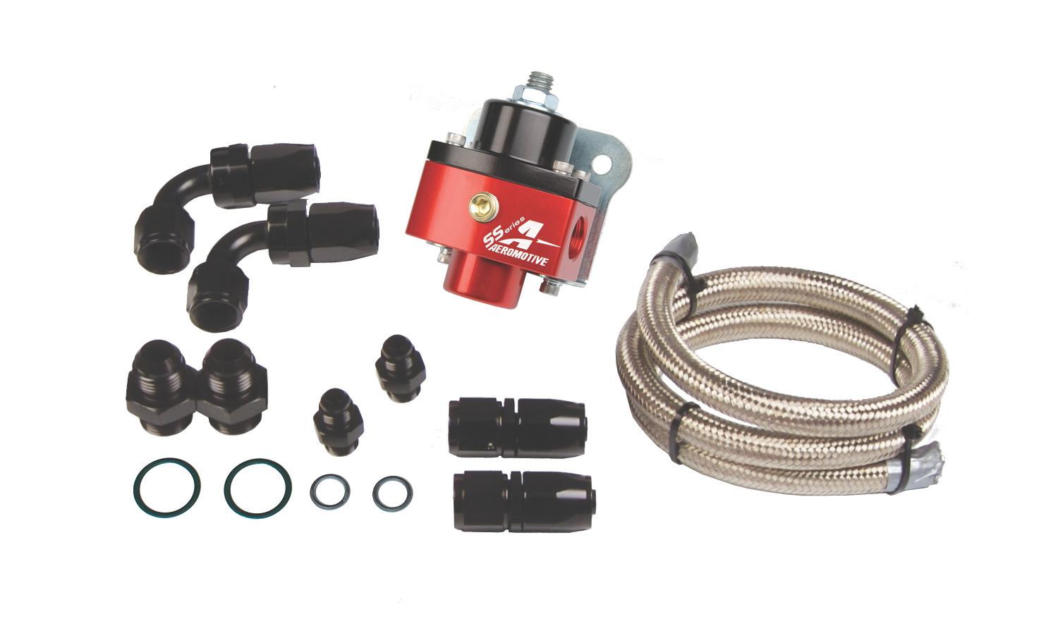 Aeromotive Ss-Series Dead-Head Regulator & Line Kit - 17120