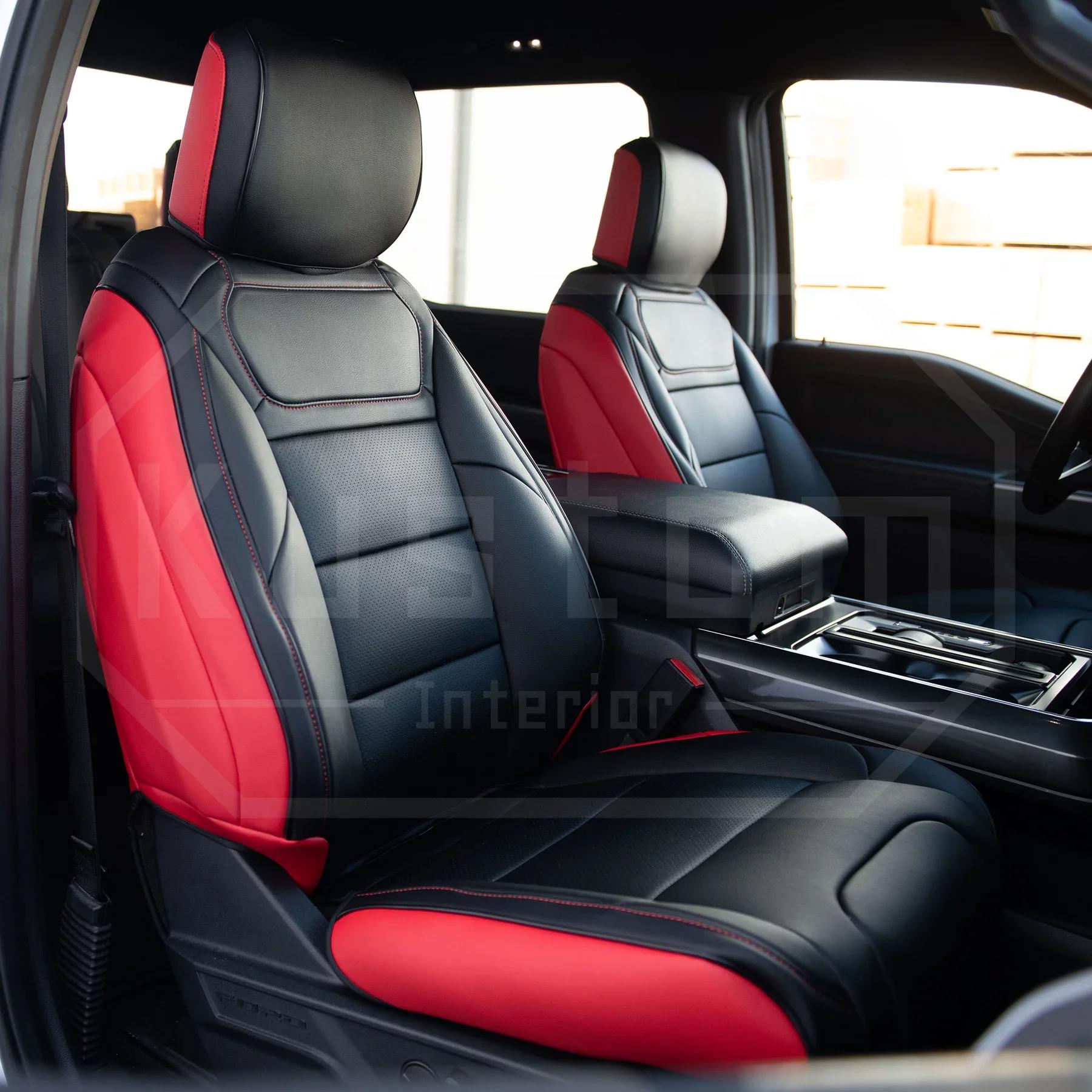 Kustom Interior Custom Premium Artificial Leather Seat Covers (2021+ F-150)