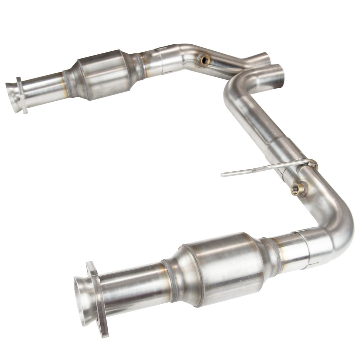 Kooks 2-1/2" SS Catted OEM Connection Pipes. 1999-2004 F150 Lightning 5.4L 2V. - 13313200