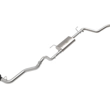 AFE Vulcan Series 2-1/2 IN to 3 IN Stainless Steel Cat-Back Exhaust w/Black Tip (2024 Tacoma) - 49-36074-B