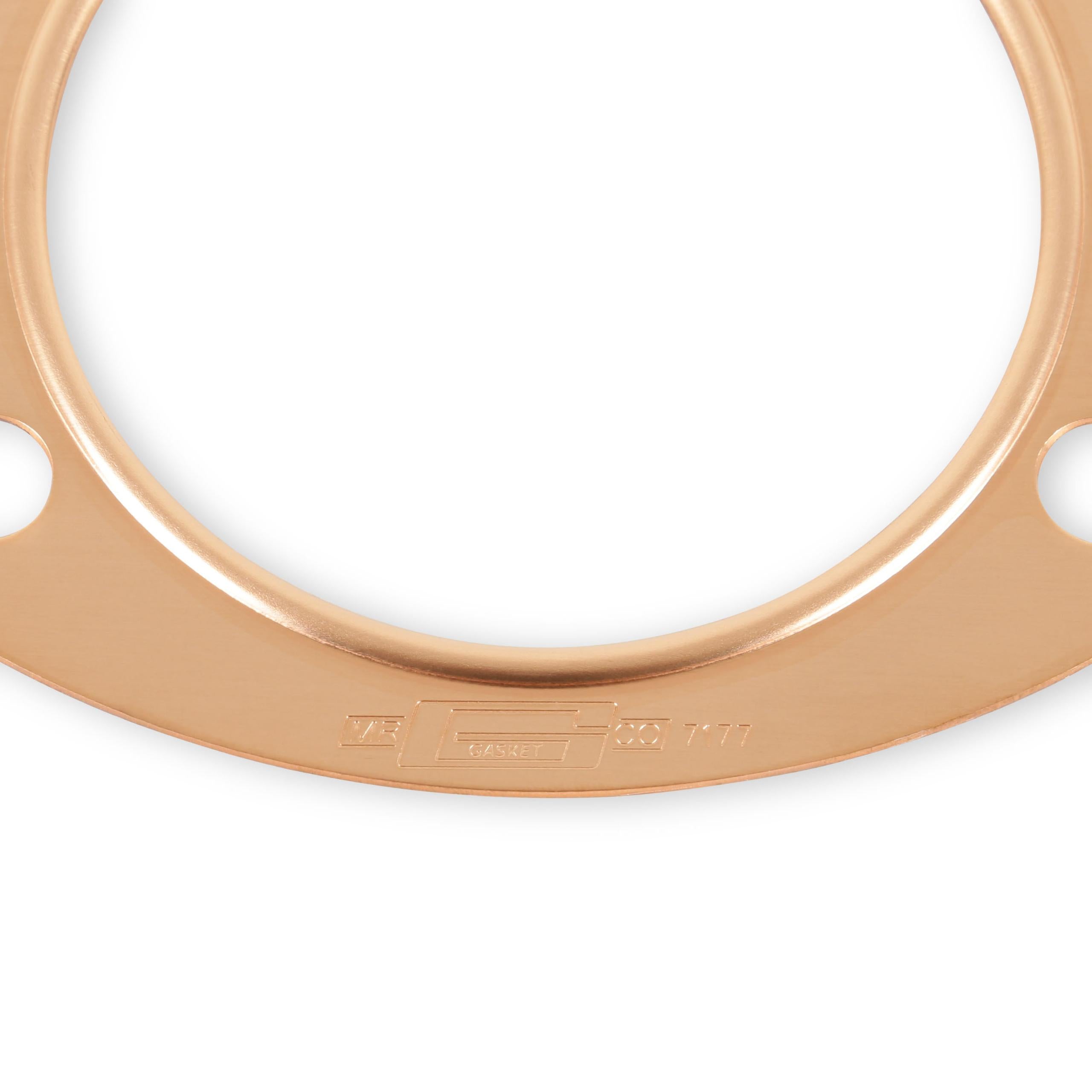 Mr. Gasket Copper Seal Collector Gaskets -Pair.  - 7177C