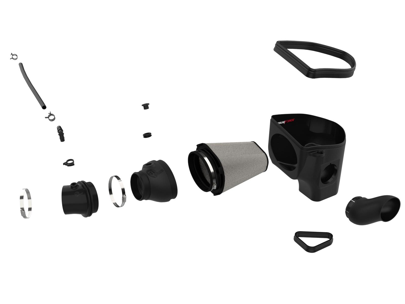 aFe FORCE Stage-2 Cold Air Intake System w/ Pro DRY S Filter (2019-2023 Dodge Challenger Hellcat V8-6.2L) - 54-13076D