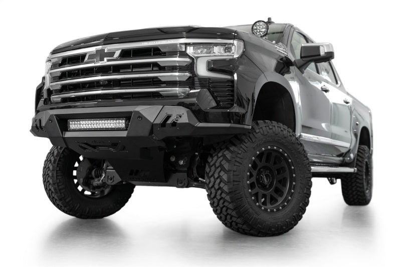 Addictive Desert Designs 2022-2025 Chevrolet Silverado 1500 Black Label Front Bumper - F140300010103