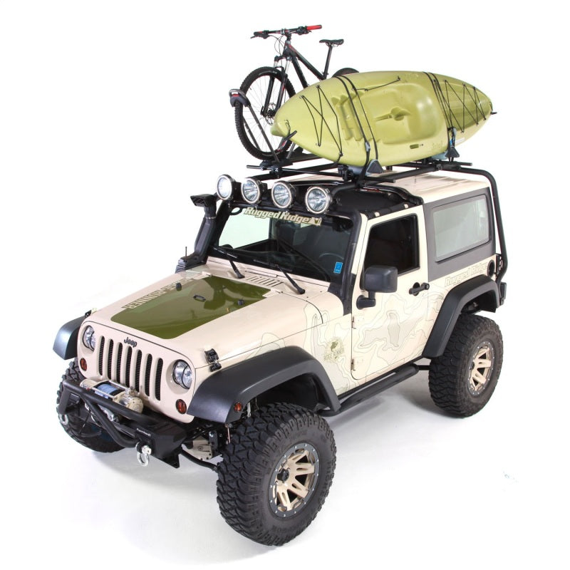 Rugged Ridge Sherpa Roof Rack Kit; 07-18 Jeep Wrangler Jk 2 Door - 11703.21