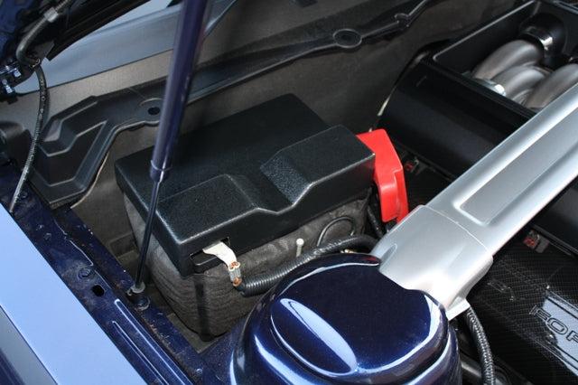 Anchor Room Battery Cover S96 Hydro Carbon Fiber (2010-2014 Mustang) - 10FM_BC96CF