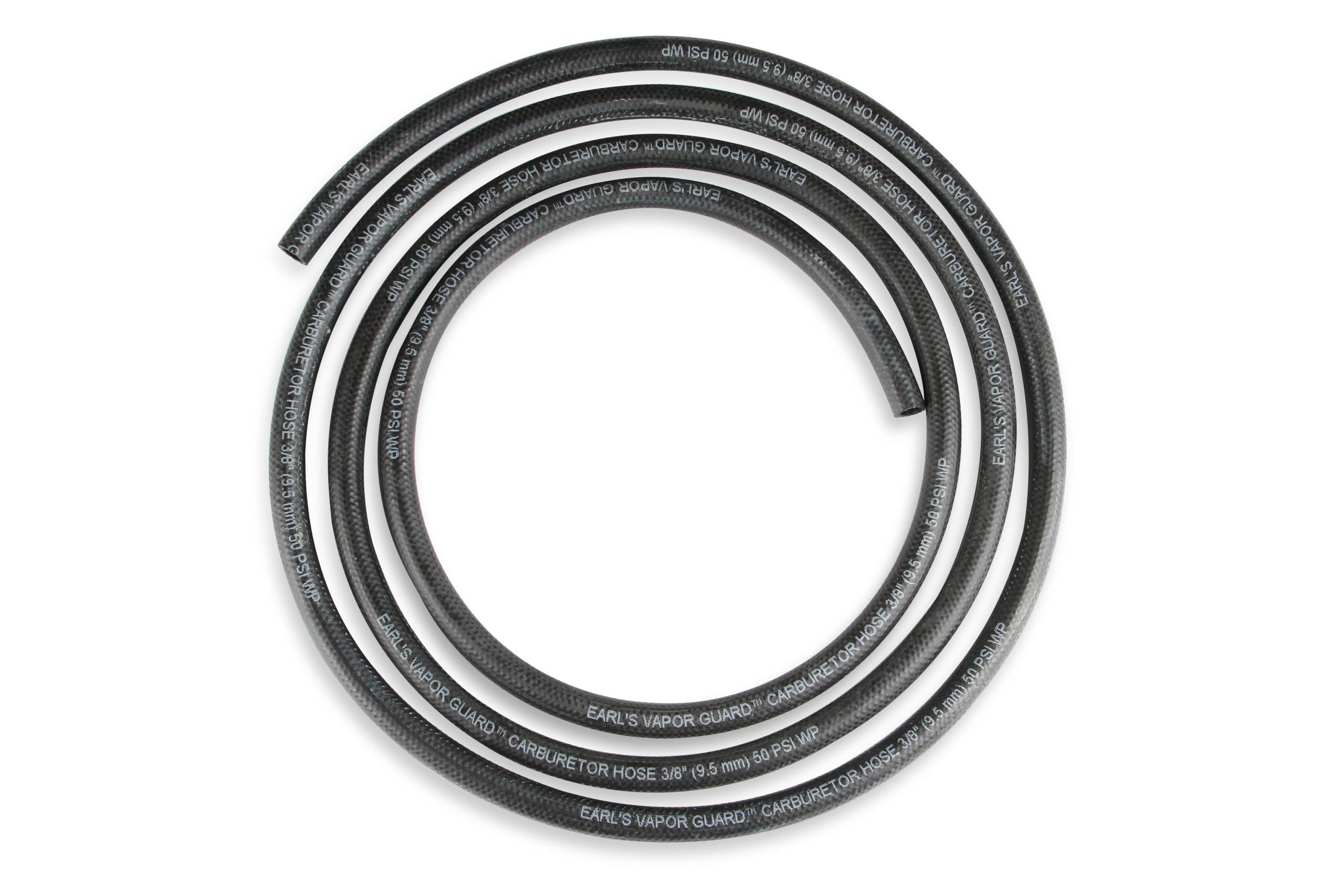 Earls Vapor Guard Carburetor Hose - 3/8 In. Id - 10 Ft. Pre-Cut - 761066ERL