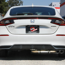 AFE Takeda 2-1/2 IN to 3 IN 304 Stainless Steel Cat-Back Exhaust w/ Black Tips (2022-2025 Civic Sport) - 49-36631-B