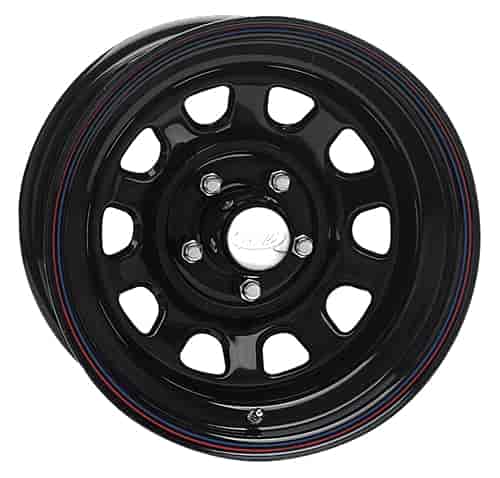 Allied Wheel Steel Wheels 16x8 51 Black Daytona Black 6 On 139.7 Bolt Pattern 0 Offsets - 5168060