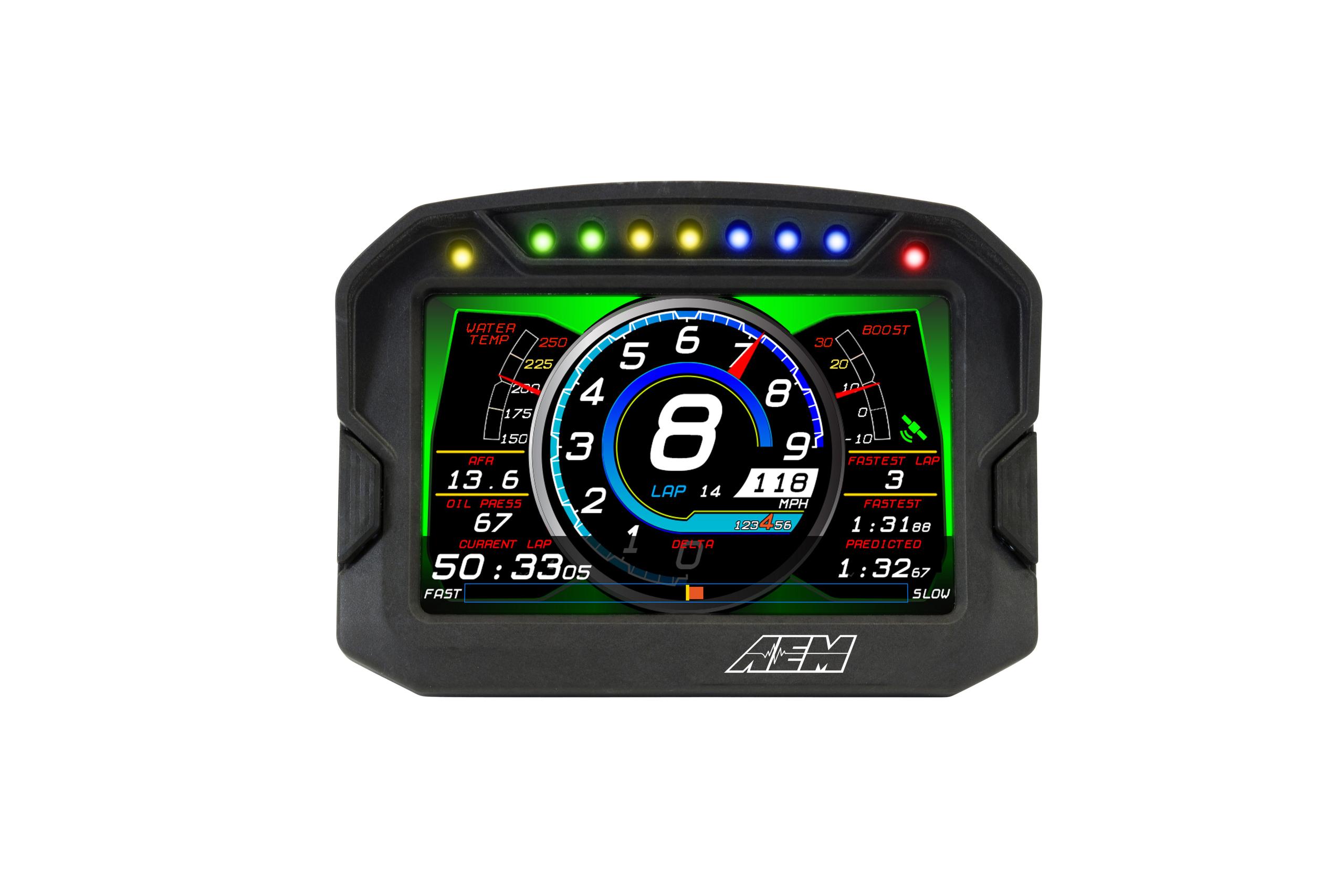 AEM Display Kit, CD-5LG Carbon - 30-5603