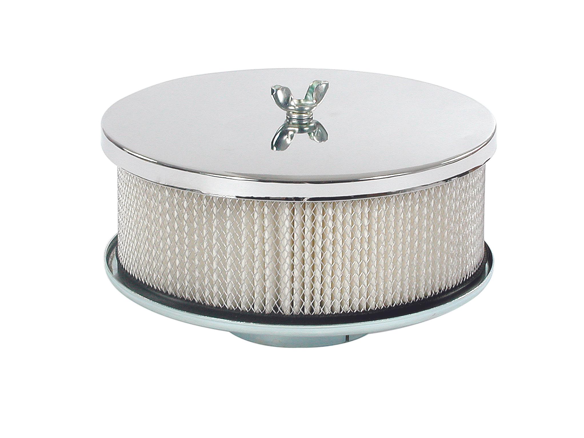 Mr. Gasket Air Cleaner - Chrome.  - 1490
